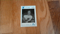 Carte Hockey TRÈS RARE Joe Juneau Collégial AAA Faucons Lévis La
