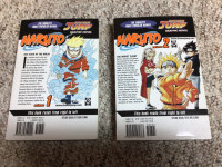 Volume 1 & 2 Naruto graphic novel Manga Books