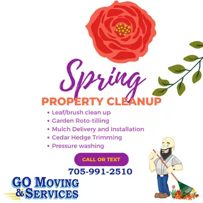 Spring Cleanup - Price list included, View more