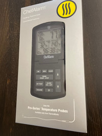 NEW ThermoWorks  ChefAlarm Cooking Alarm Thermometer and Timer