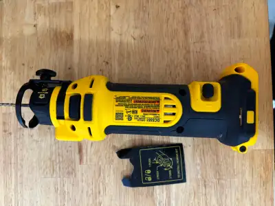 NEW DEWALT 20V MAX DCS551 Cordless Drywall Cut-Out. Sells $258., View more