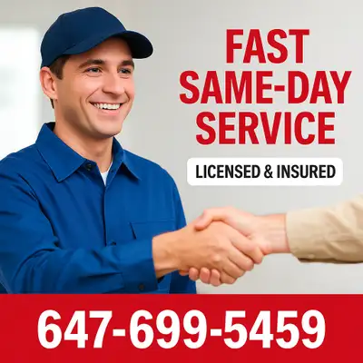 ️ Etobicoke Trusted Licensed Plumber! ✔️ Pipe Leak Repair, Basement Flooding, Toilet & Sink Installa...