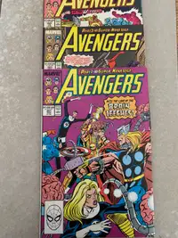 The Avengers # 301, 303, 304 and 306