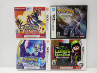 Nintendo DS & 3DS Pokemon Luigi Video Games