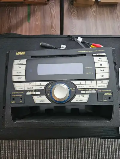 BNIB RV stereo...has switch for in/out speakers. Comes with install instructions and remote. I've ch...