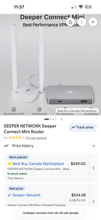 Deeper Connect Mini Router City of Toronto Toronto (GTA) Preview