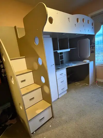 Loft Bed/Desk JYSK Nika - Child, View more