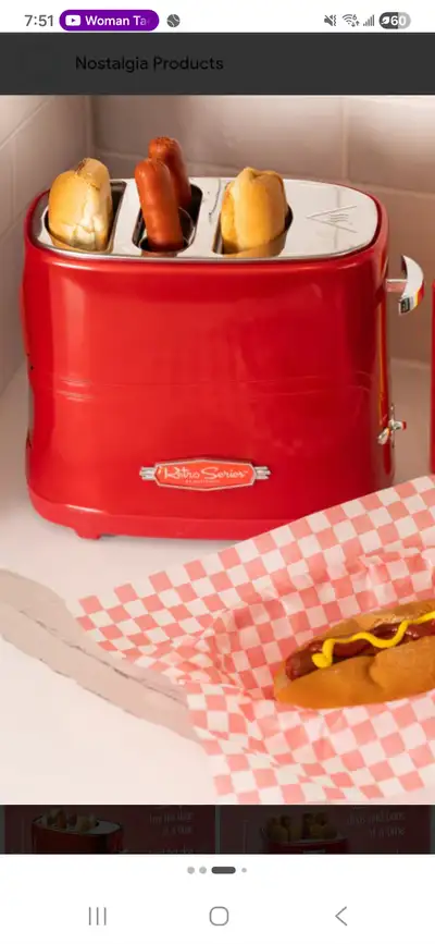 Nostalgia Hot Dog Toaster, View more