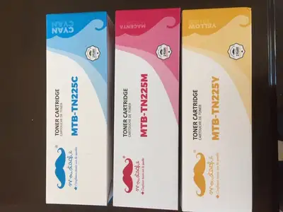 Lot de Cartouche de toner couleur (MOUSTACHE) neuve, View more