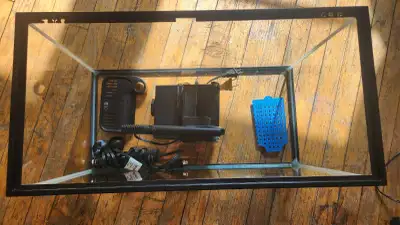 10 Gal Aquarium set up, View more