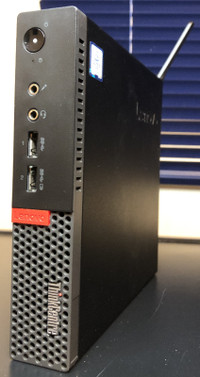 Lenovo ThinkCentre M910q Tiny PC:  i5, 256GB SSD, 16GB RAM