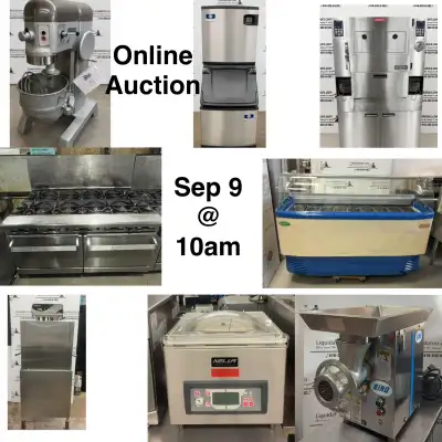 Hobart mixer dishwasher meat grinder cooler freezer & much more, View more