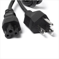 3-Prong Port AC Power Adapter Cord Cable for Laptop