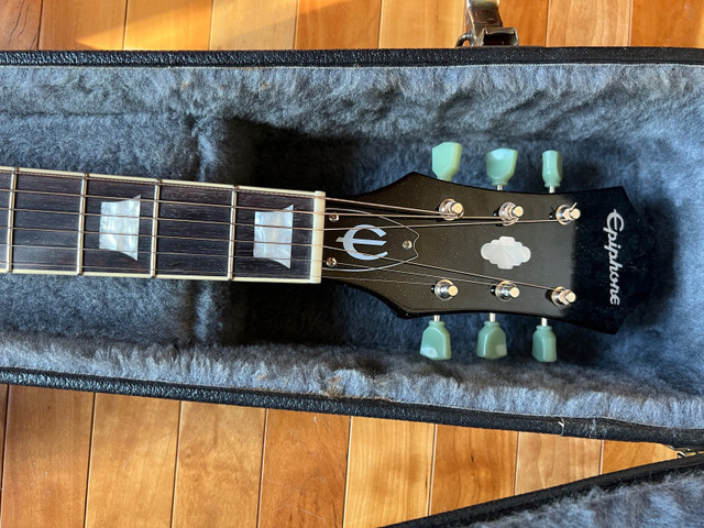 Epiphone EJ 160E/VC John Lennon Limited Edition Electro Acoustic in Guitars in Saskatoon - Image 4