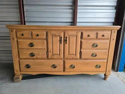 Dresser/end table/head board, View more