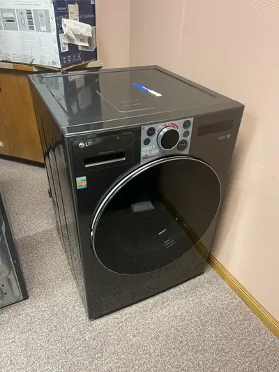 LG 5.7 Cu. Ft. High Efficiency Electric Washer & Dryer Combo, View more