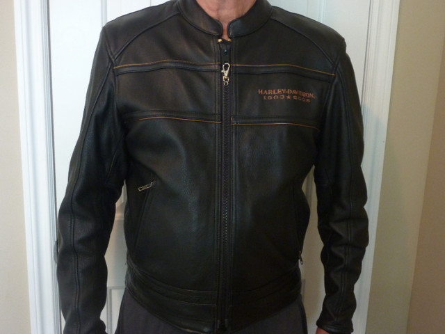 Harley Davidson 105th Anniversary Leather Jacket in Men's in Thunder Bay