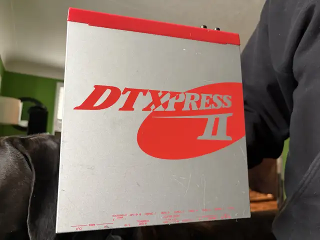 Yamaha DTXpress II Drum brain with power supply 64578937532673121