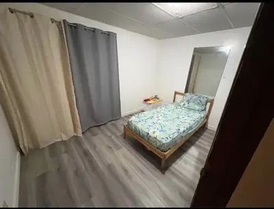 Features: • Private entrance • Spacious bedroom • Full washroom • Living area • Kitchen with applian...