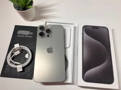 iPhone 15 Pro  Max | Mint Condition | 256GB + Box Accessories, View more