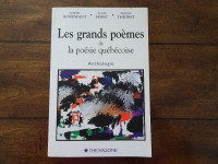 Les grands poèmes de la poésie québécoise, Anthologie