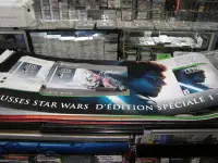 Pancarte Commercial Star Wars Promotion du Jeux et Consoles Jedi