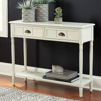 New Goverton White Accent/Hall Table