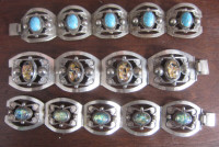 Vintage Alpaca Silver Mexico Bracelets