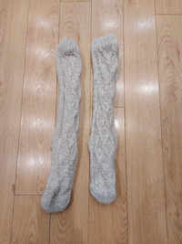 Women's Winter Cable Knit Socks, One Size
