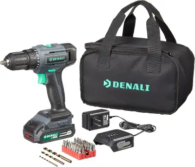 Denali by SKIL Drill Driver, 36-piece bit set, and carry bag NEW IN BOX Cordless drill set for every...