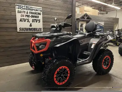 The all new 2026 Segway Snarler AT10 W in beautiful grey/red colour, 1000cc inline twin cylinder fue...