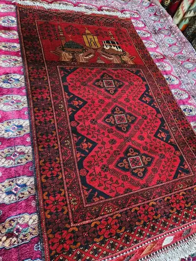 Well-made Amazingly Soft Prayer Mat - Prayer Rug - Janamaz, View more
