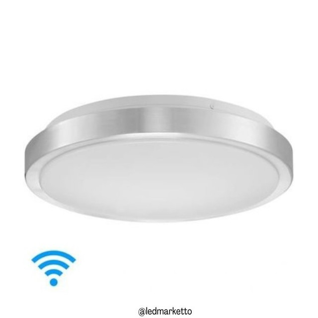 12" LED Smart WI-FI Double Ring Flush Mount in Other in City of Toronto