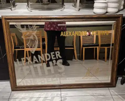 Alexander Keith's Wall Mirror 3 ft. X 4.25 ft., View more