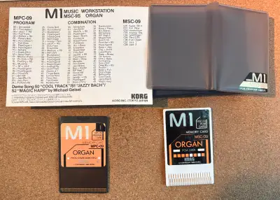 Carte d’orgue  M1 KORG, View more