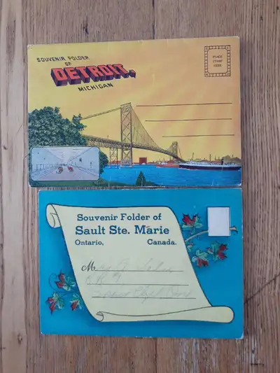 Vintage Souvenir Folder Postcards, View more