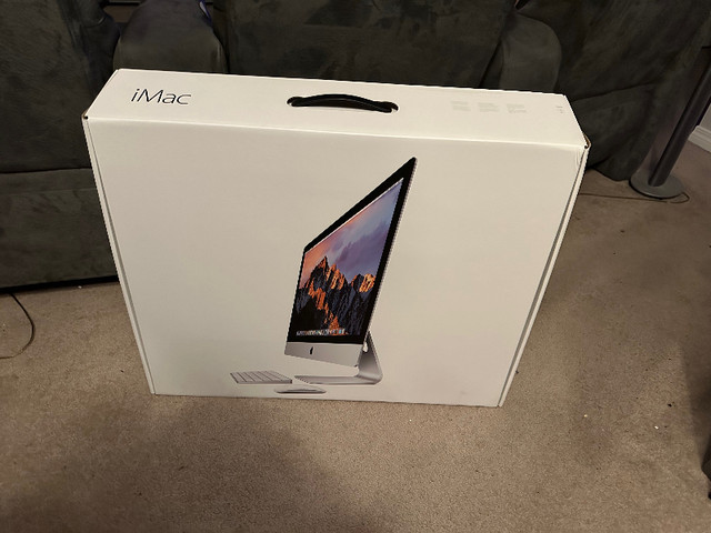 27" iMac 5K (2017 model) -  Core i5 2.4GHz, 16GB, 1TB SSD in Desktop Computers in Calgary