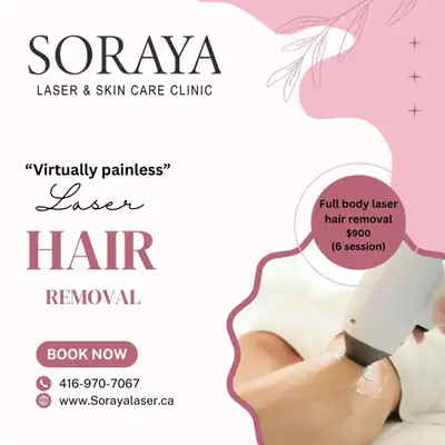 Full body laser gair removal promotion , View more