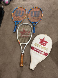 Tennis rackets 