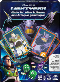 DISNEY PIXAR - LIGHTYEAR : GALACTIC ATTACK GAME - NEW BOX