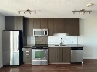 MOVE-IN BONUS AVAILABLE. Bright studio condo located in the heart of Surrey City Centre. The home fe...