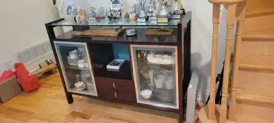 Hardwood Display Cabinet, View more