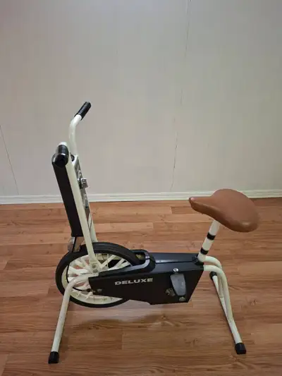 Vintage "Deluxe" Stationary Exercise Bike – Compact & Working, View more