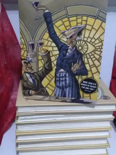 A Series of Unfortunate Events Box: The Loathsome Library 1-6, View more
