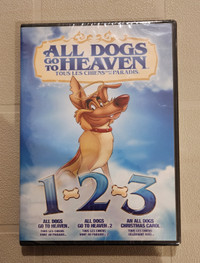 DVD Tous les chiens vont au paradis 1-2-3