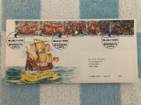 UK Spanish Armada First Day of Issue Stamps