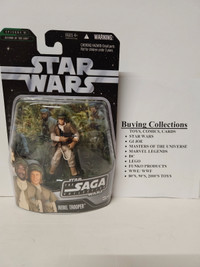Star Wars 3.75 Saga collection 046 Rebel Trooper figure