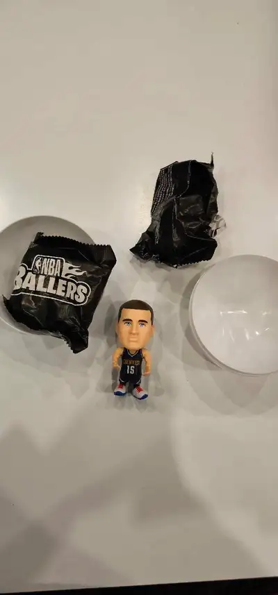 Opened ZURU NBA BALLERS NIKOLA JOKIĆ AWAY jersey. $10 or trade- please message to see what we are lo...