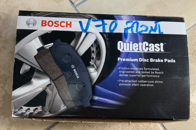 New front brake pads set Bosch (for Volvo) in Other Parts & Accessories in Guelph