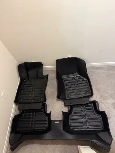 Hello, I bought a 2019 Golf R that had these Tuxmats in them but I already owned Weathertech mats. T...